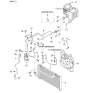 Diagram for Kia Spectra A/C Condenser Fan - 1K2A161710A