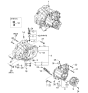 Diagram for 2002 Kia Spectra Transmission Assembly - 0K2DJ03000