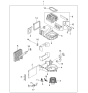 Diagram for 2002 Kia Spectra Evaporator - 1K2N161J10