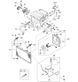 Diagram for 2001 Kia Spectra Water Pump - 251002Y011