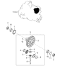 Diagram for 1997 Kia Sephia Differential - 0G56027190