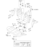 Diagram for 2002 Kia Spectra Seat Cover - 0K2SR88301D902