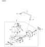 Diagram for Kia Spectra Brake Master Cylinder - 0K2A349400