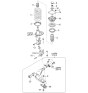 Diagram for Kia Spectra Control Arm - 0K2NA34300