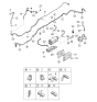 Diagram for Kia Sorento Canister Purge Valve - 314302F700