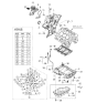 Diagram for 2007 Kia Sorento Dipstick Tube - 266123C502