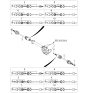 Diagram for 2007 Kia Sorento Axle Shaft - 495013E111