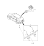 Diagram for 2006 Kia Sorento Dome Light - 9262026000WK
