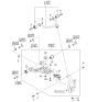 Diagram for 2007 Kia Sorento Control Arm Bushing - 545803E200