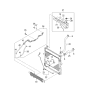 Diagram for 2008 Kia Sorento Engine Oil Cooler - 254603E930