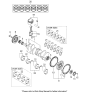 Diagram for Kia Amanti Rod Bearing - 230603C131