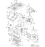 Diagram for 2010 Kia Borrego Cooling Hose - 254693C550