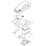 Diagram for 2008 Kia Sorento Battery Cable - 372013E050