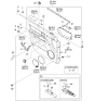 Diagram for Kia Sorento Power Window Switch - 935753E050CY