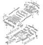 Diagram for 2008 Kia Sorento Floor Pan - 651123E100