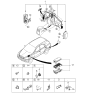 Diagram for 2008 Kia Sorento Relay Block - 911613E080