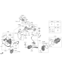 Diagram for Kia Optima A/C System Valve Core - 9781222300