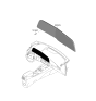 Diagram for 2024 Kia Niro EV Speedometer - 94013AO000