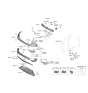 Diagram for 2011 Kia Soul Fog Light Bulb - 1864316004N