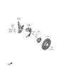 Diagram for Kia Niro EV Brake Backing Plate - 51755AO000