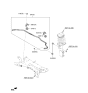Diagram for Kia Niro Sway Bar Bushing - 54813AA100