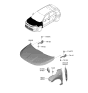 Diagram for Kia Niro EV Fender - 66321AT000