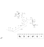 Diagram for Kia Niro EV Hydraulic Hose - 58737AT000