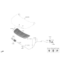 Diagram for Kia Niro Hood Cable - 81190AT100