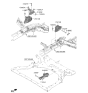 Diagram for Kia Niro EV Engine Mount Bracket - 21825AO000