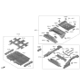 Diagram for 2023 Kia Niro EV Floor Pan - 65100AO000