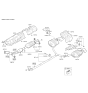 Diagram for Kia Optima Exhaust Heat Shield - 28796C1000