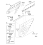 Diagram for 2019 Kia Optima Door Handle - 83620D5000KA1