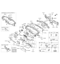 Diagram for Kia Optima Glove Box - 84510D5000BHH