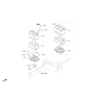 Diagram for 2016 Kia Optima Battery Terminal - 37180D5000