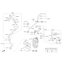 Diagram for 2018 Kia Optima Cooling Hose - 282532B720