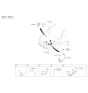 Diagram for Kia Battery Cable - 91850D5010