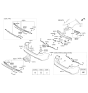 Diagram for 2018 Kia Optima Bumper - 86610D5020