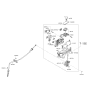 Diagram for Kia Shift Cable - 46790D5200