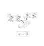 Diagram for Kia Soul Interior Light Bulb - 92852D4000