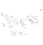 Diagram for Kia Optima Ignition Switch - 95430D4501