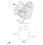 Diagram for 2016 Kia Optima Transmission Assembly - 430002D086