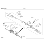 Diagram for 2019 Kia Optima Rack And Pinion - 56511D4000