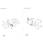 Diagram for 2016 Kia Optima Cooling Hose - 25415D5500