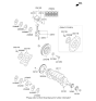 Diagram for 2024 Kia Forte Flywheel - 232002B590