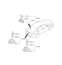 Diagram for 2025 Kia Sportage Light Socket - 925502G000