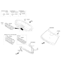 Diagram for 2018 Kia Optima A/C Switch - 97250D5701WK