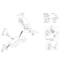 Diagram for Kia Ignition Lock Assembly - 81905D5000