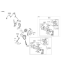 Diagram for 2018 Kia Optima Brake Line - 58732C1100