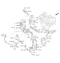 Diagram for Kia Catalytic Converter - 285102GAV0
