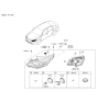 Diagram for 2016 Kia Optima Headlight - 92101D5300